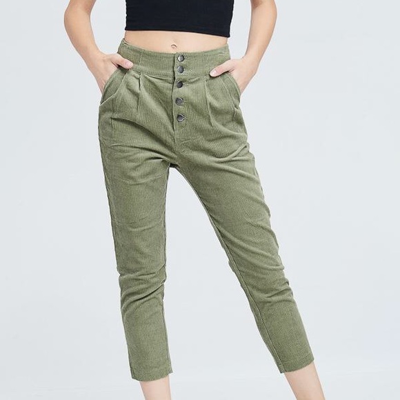emory park Pants - ⭐️ BNWT Emory Park Cropped Cords Size M